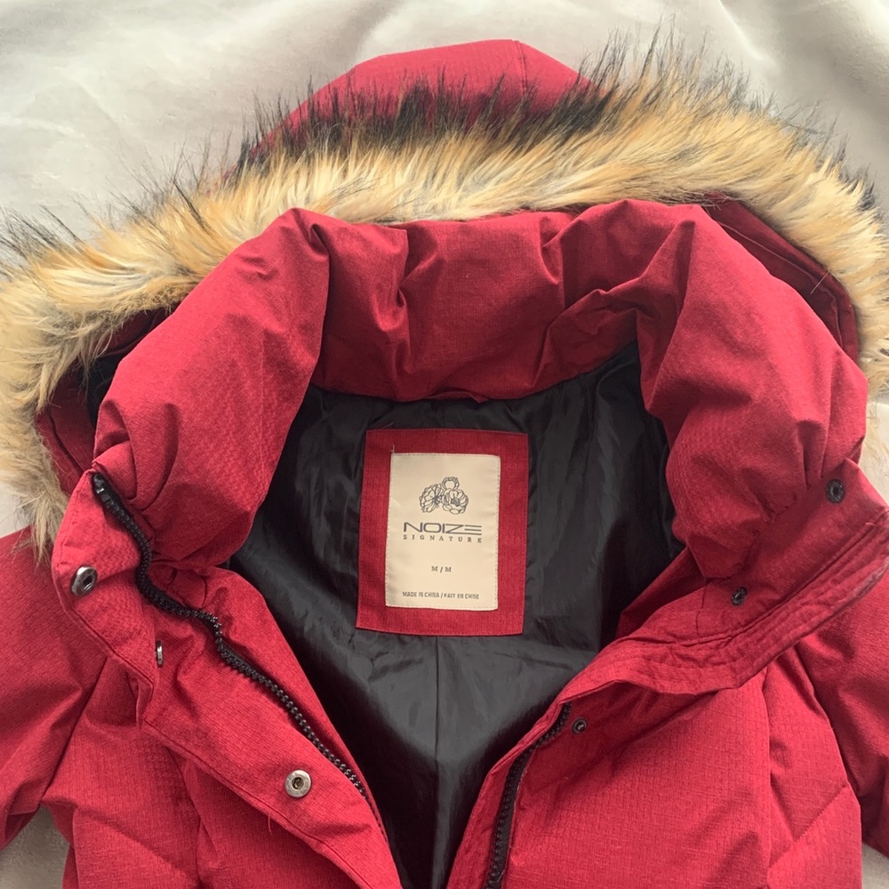 NOIZE Maroon Parka